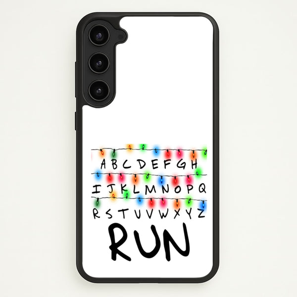Run - Stranger Things Phone Case for Galaxy S23 Plus