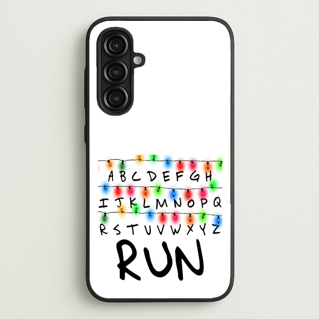 Run - Stranger Things Phone Case for Galaxy A16