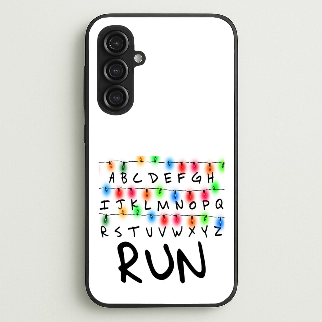 Run - Stranger Things Phone Case for Galaxy S23FE