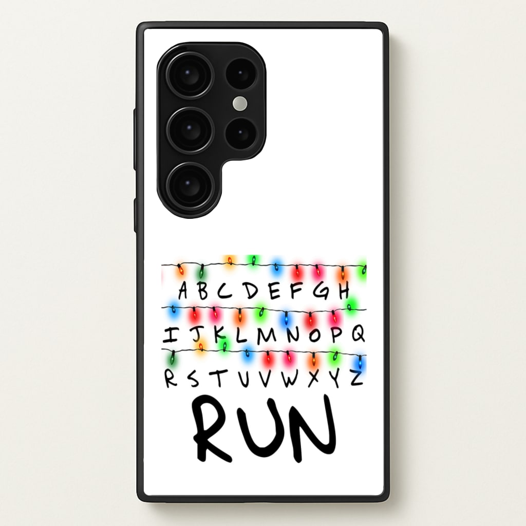 Run - Stranger Things Phone Case for Galaxy S24 Ultra