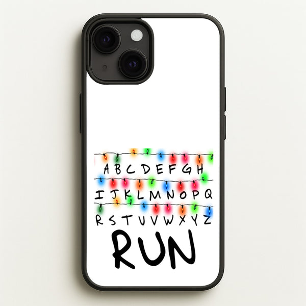 Run - Stranger Things Phone Case for iPhone 13 Mini