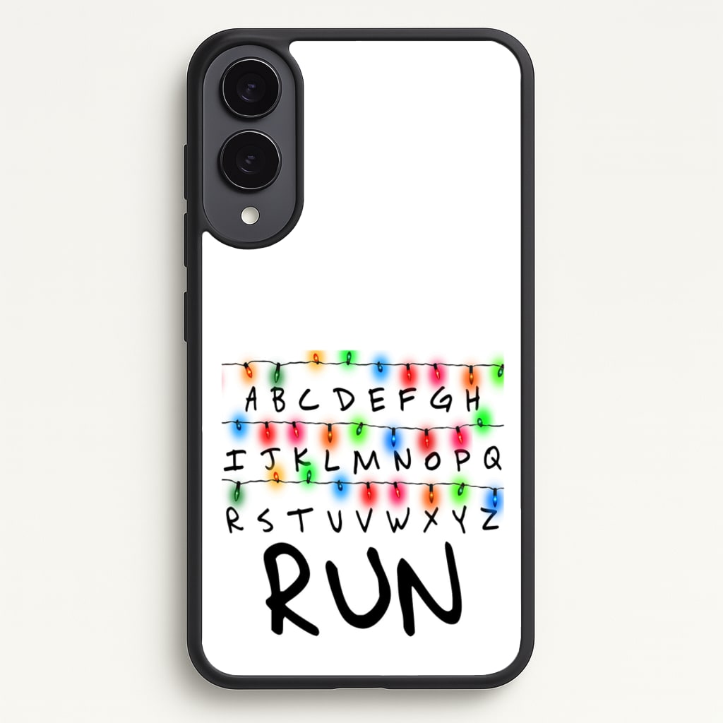 Run - Stranger Things Phone Case for Galaxy S25 Edge