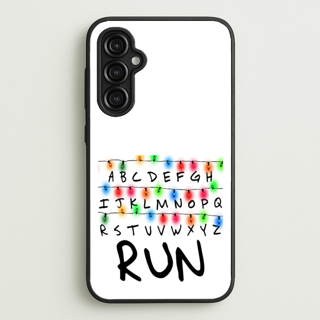 Run - Stranger Things Phone Case for Galaxy A14