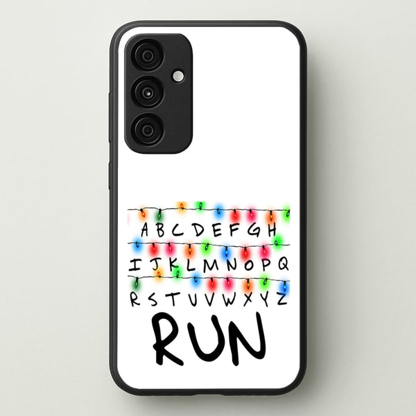 Run - Stranger Things Phone Case for Galaxy A35