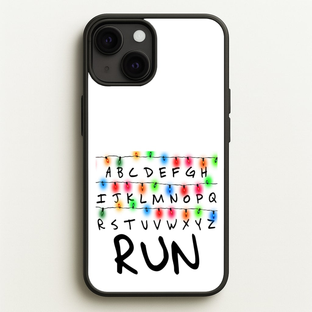 Run - Stranger Things Phone Case for iPhone 13