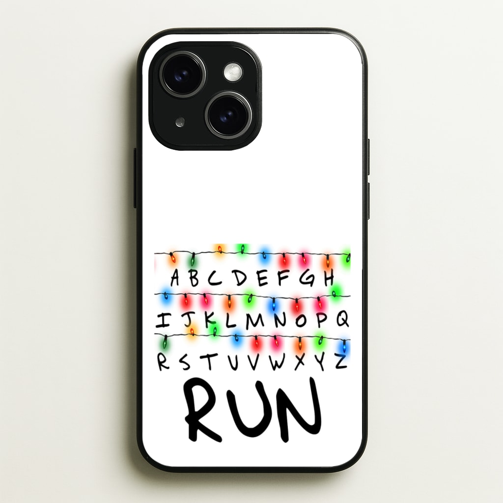 Run - Stranger Things Phone Case for iPhone 15