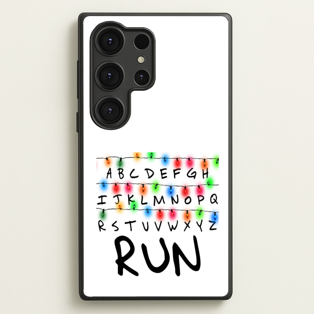 Run - Stranger Things Phone Case for Galaxy S25 Ultra