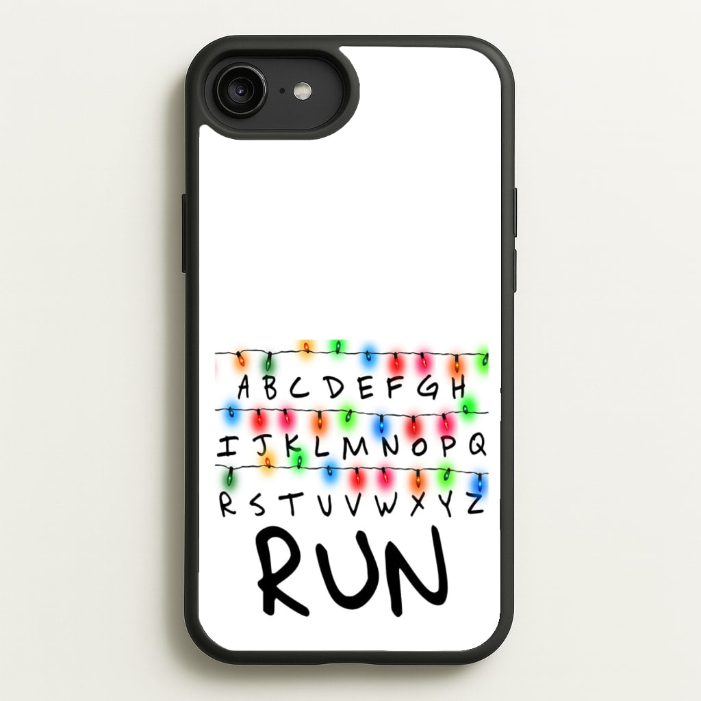 Run - Stranger Things Phone Case for iPhone 6 Plus / 7 Plus / 8 Plus