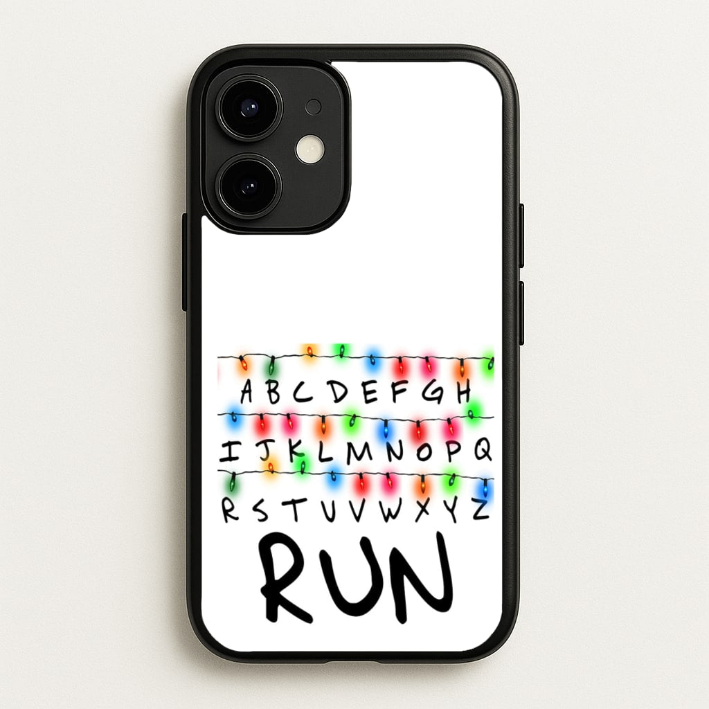 Run - Stranger Things Phone Case for iPhone 12 Mini