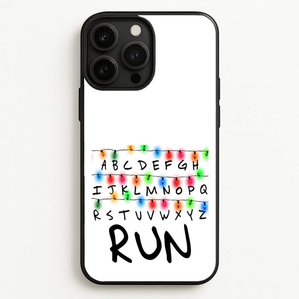 Run - Stranger Things Phone Case for iPhone 13 Pro Max
