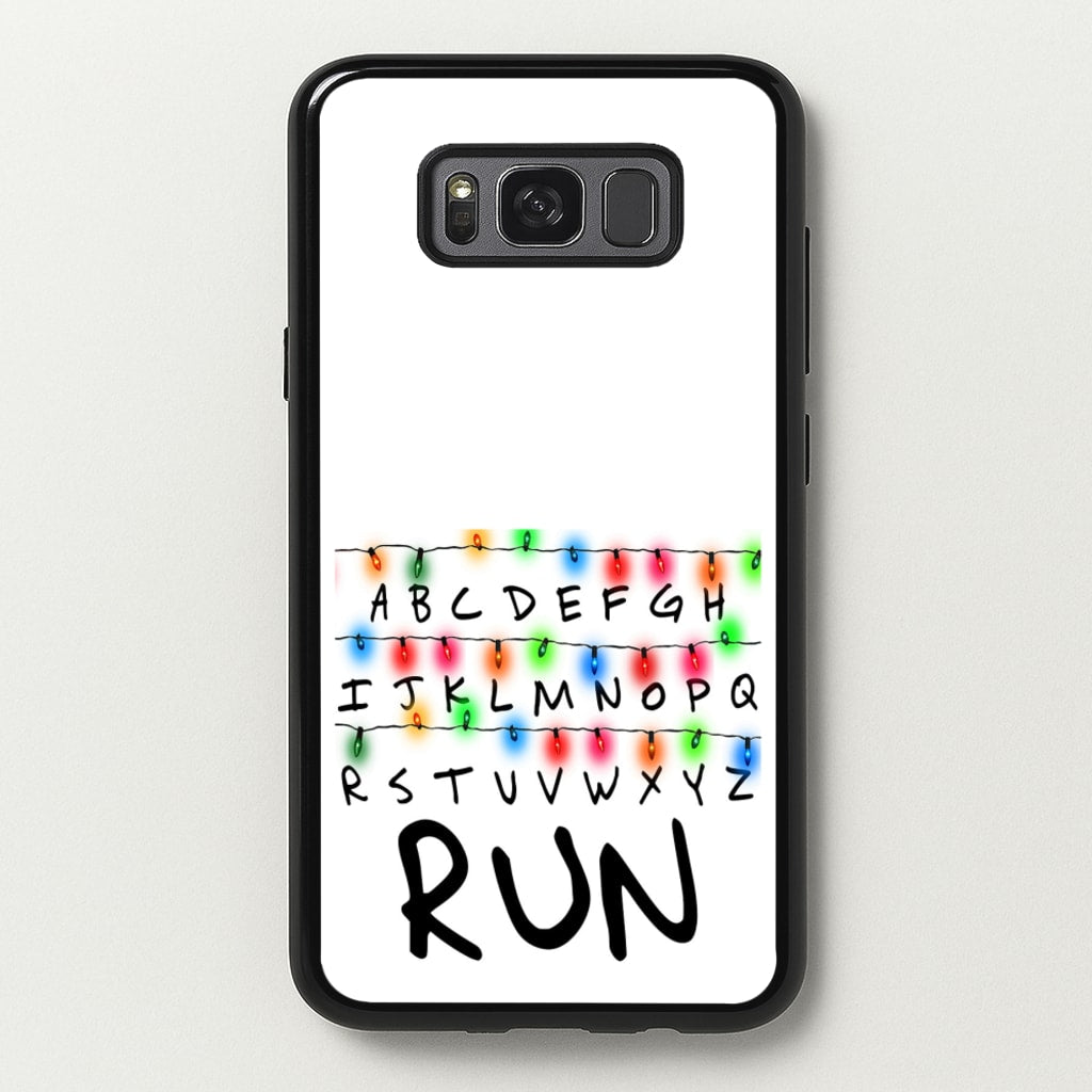Run - Stranger Things Phone Case for Galaxy S8 Plus