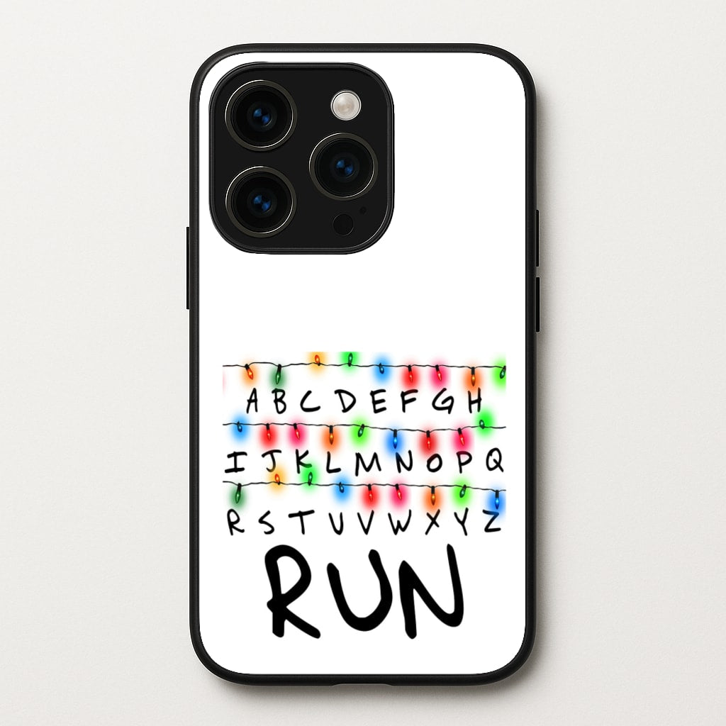 Run - Stranger Things Phone Case for iPhone 15 Pro