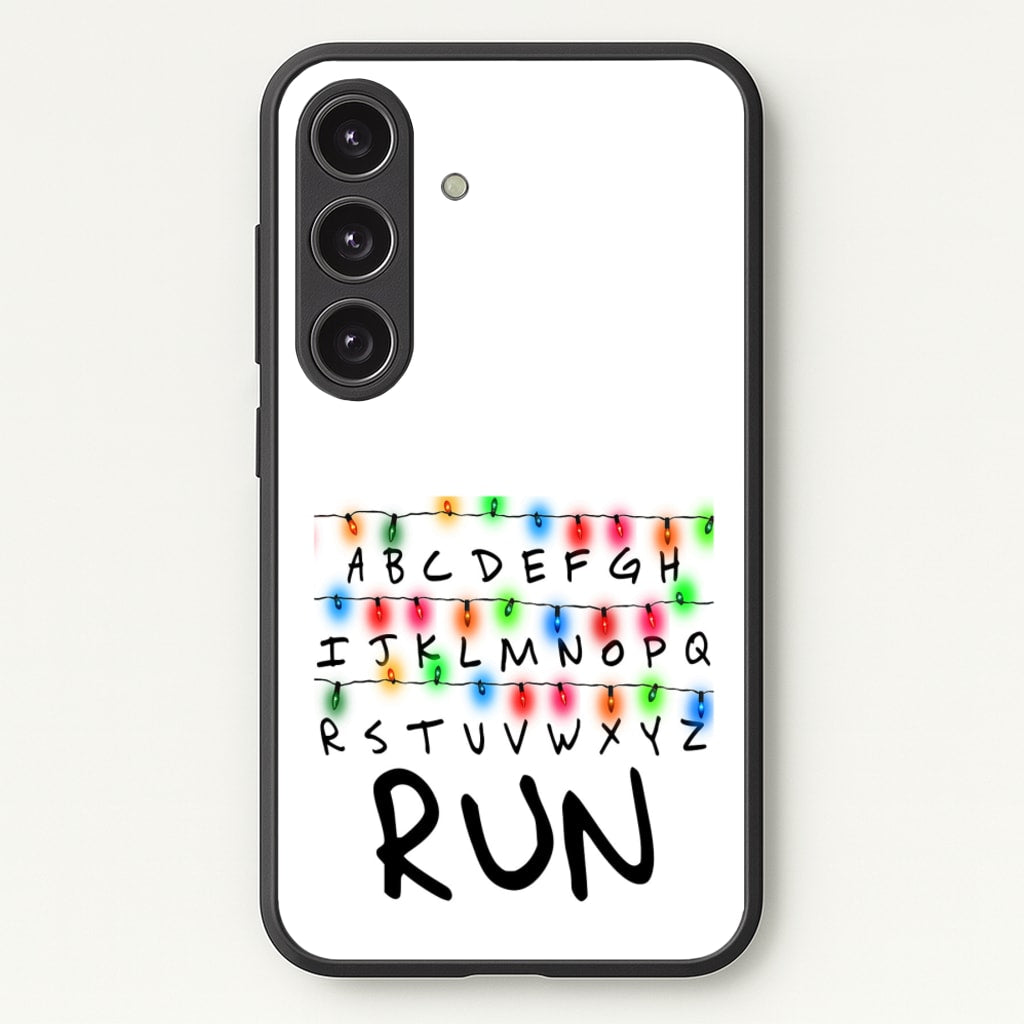 Run - Stranger Things Phone Case for Galaxy S24 Plus