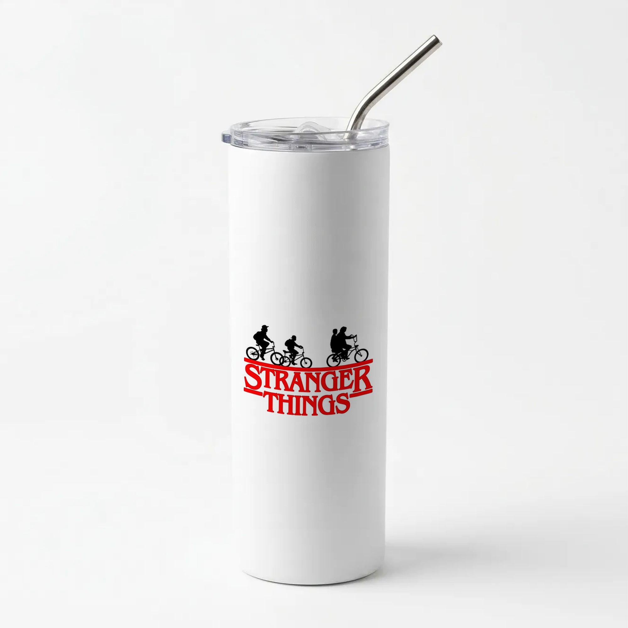 Stranger Cycling Logo Skinny Tumbler