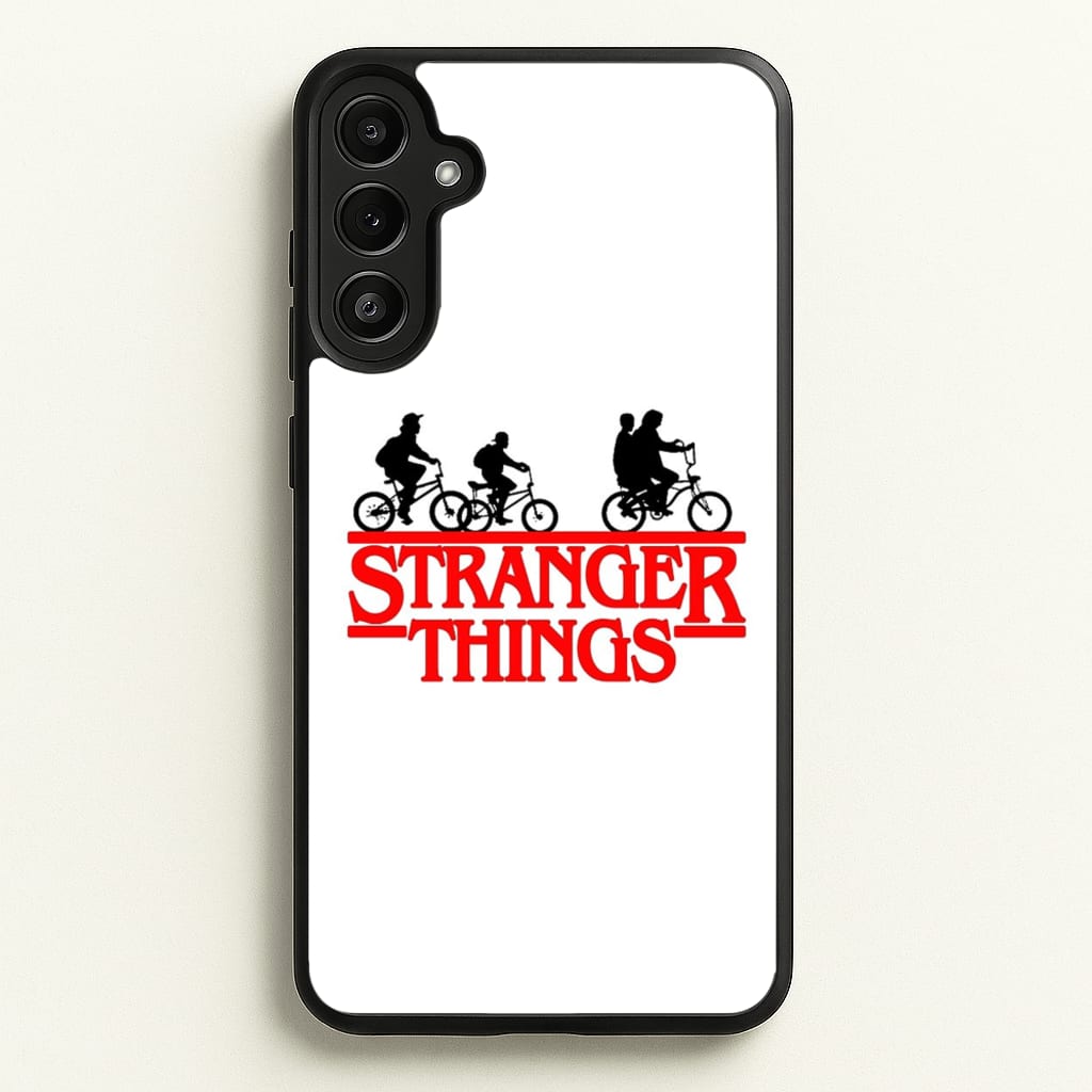 Stranger Cycling Logo - Stranger Things Phone Case for Galaxy A34