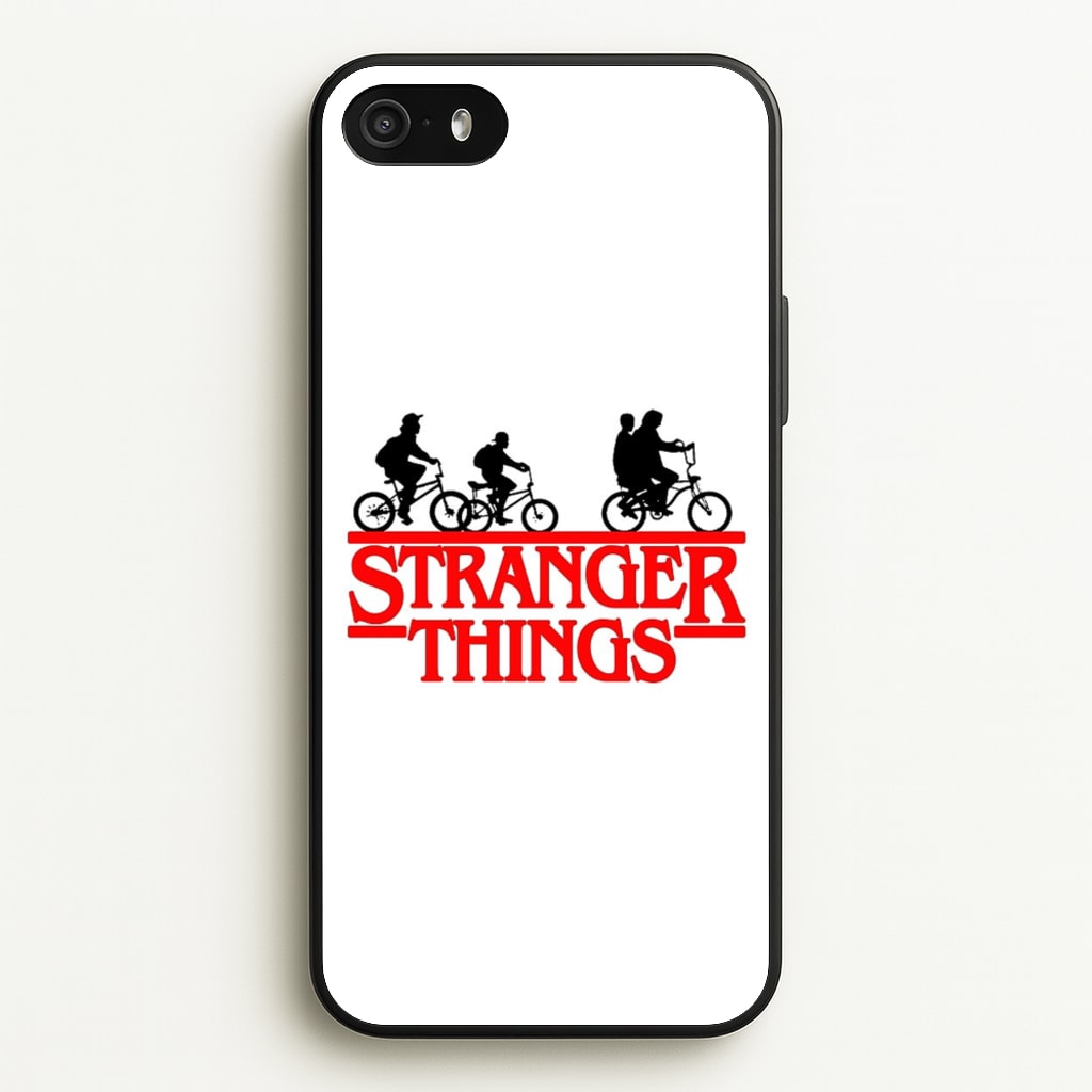 Stranger Cycling Logo - Stranger Things Phone Case for iPhone 5 / 5s / SE 2016