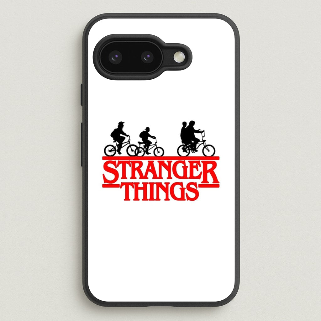 Stranger Cycling Logo - Stranger Things Phone Case for Google Pixel 9a