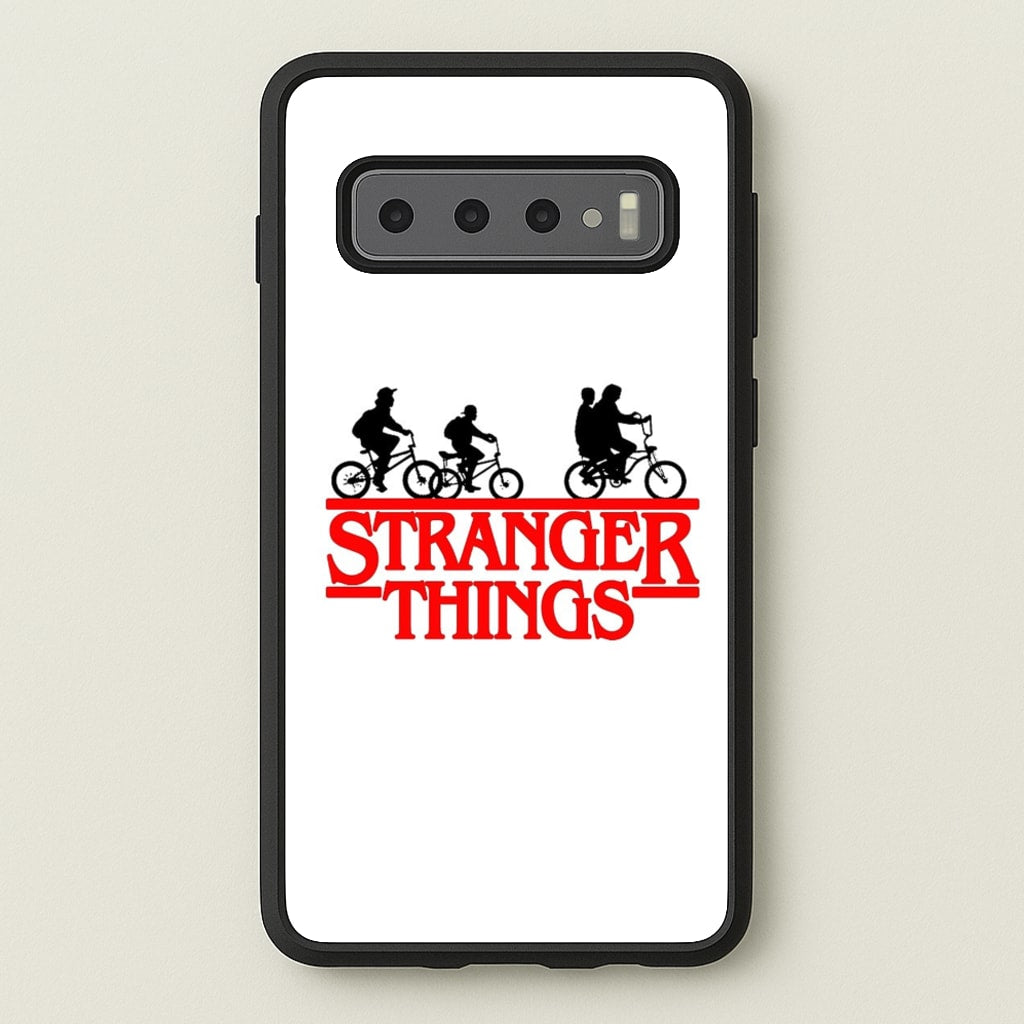 Stranger Cycling Logo - Stranger Things Phone Case for Galaxy S10