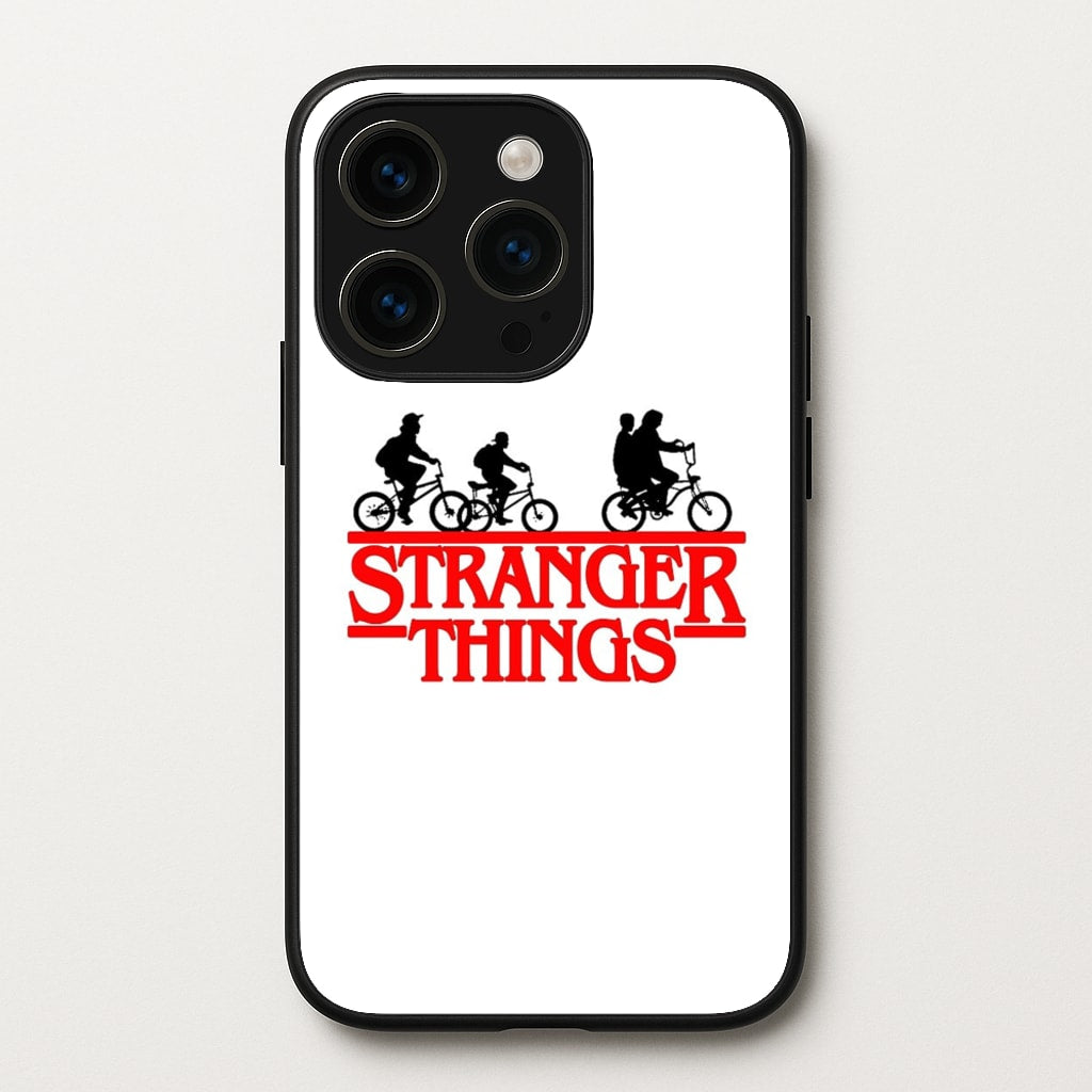 Stranger Cycling Logo - Stranger Things Phone Case for iPhone 15 Pro
