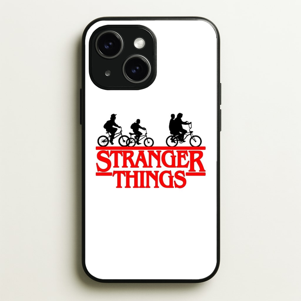 Stranger Cycling Logo - Stranger Things Phone Case for iPhone 15 Plus