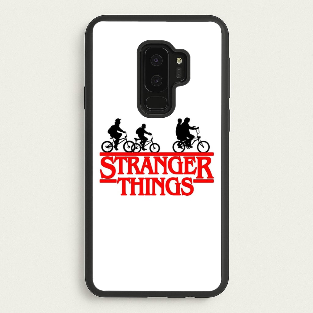 Stranger Cycling Logo - Stranger Things Phone Case for Galaxy S9 Plus