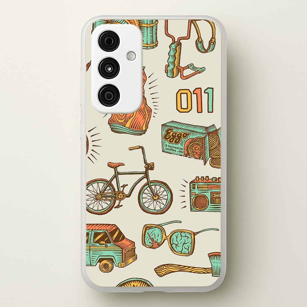 Stranger Options - Stranger Things Phone Case for Galaxy A35