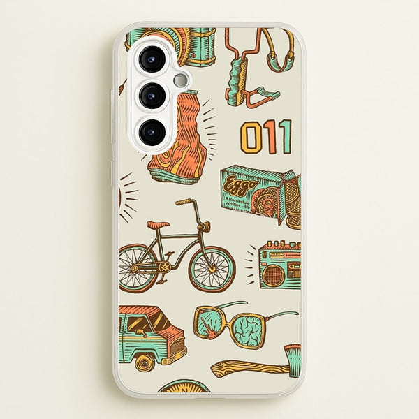 Stranger Options - Stranger Things Phone Case for Galaxy A54
