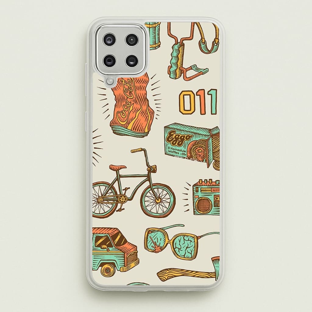 Stranger Options - Stranger Things Phone Case for Galaxy A12