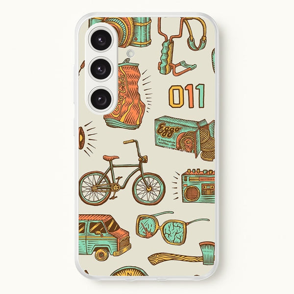 Stranger Options - Stranger Things Phone Case for Galaxy S24FE