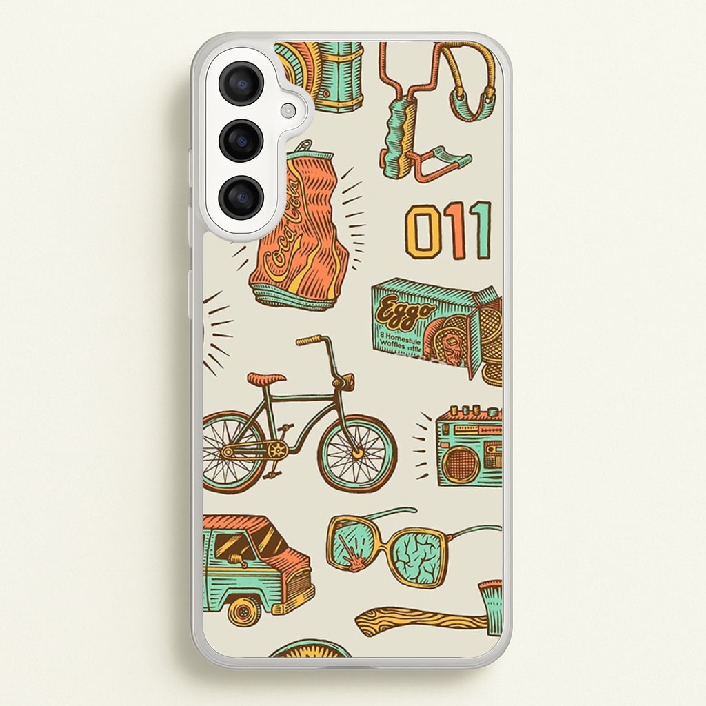 Stranger Options - Stranger Things Phone Case for Galaxy A34