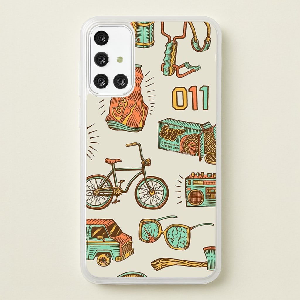 Stranger Options - Stranger Things Phone Case for Galaxy A71