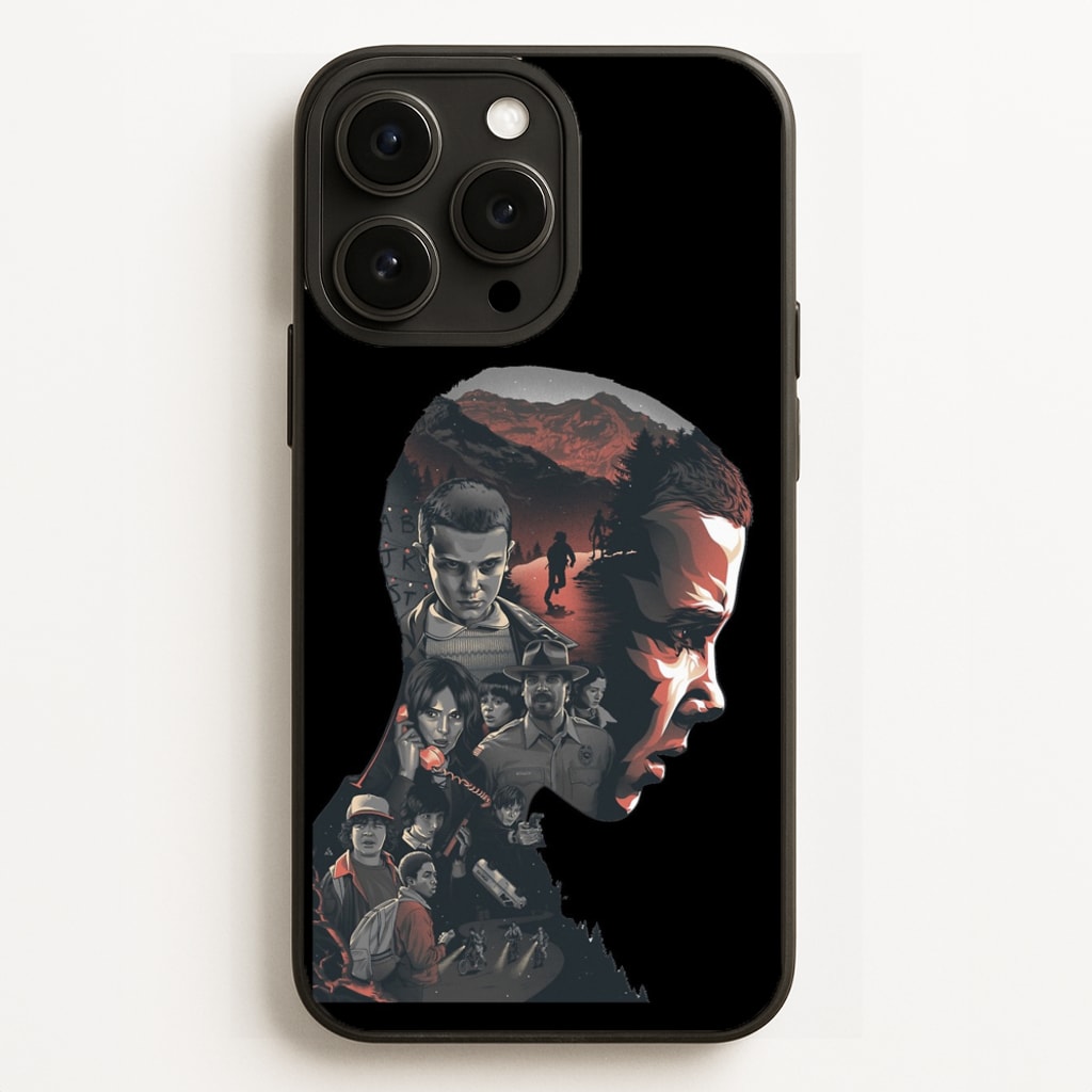 World of Upside Down - Stranger Things Phone Case for iPhone 16 Pro Max