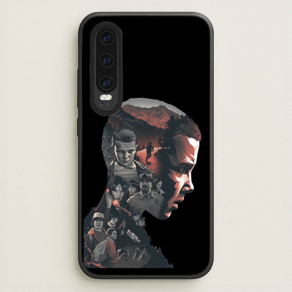 World of Upside Down - Stranger Things Phone Case for Huawei P30
