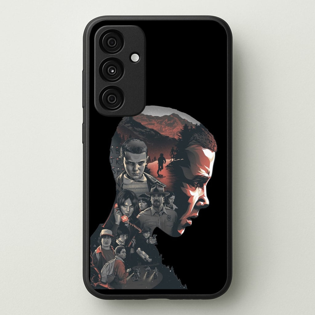 World of Upside Down - Stranger Things Phone Case for Galaxy A35