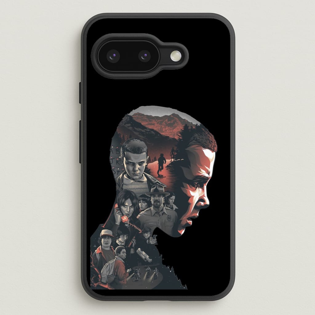 World of Upside Down - Stranger Things Phone Case for Google Pixel 9a