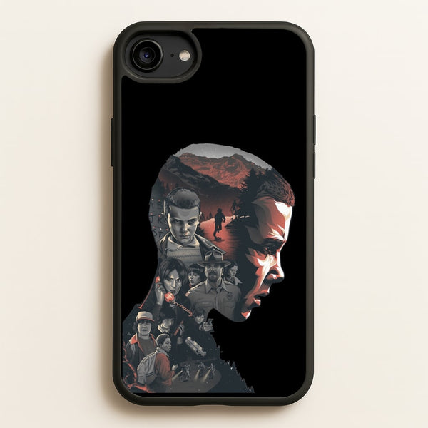 World of Upside Down - Stranger Things Phone Case for iPhone 6 / 7 / 8 / SE