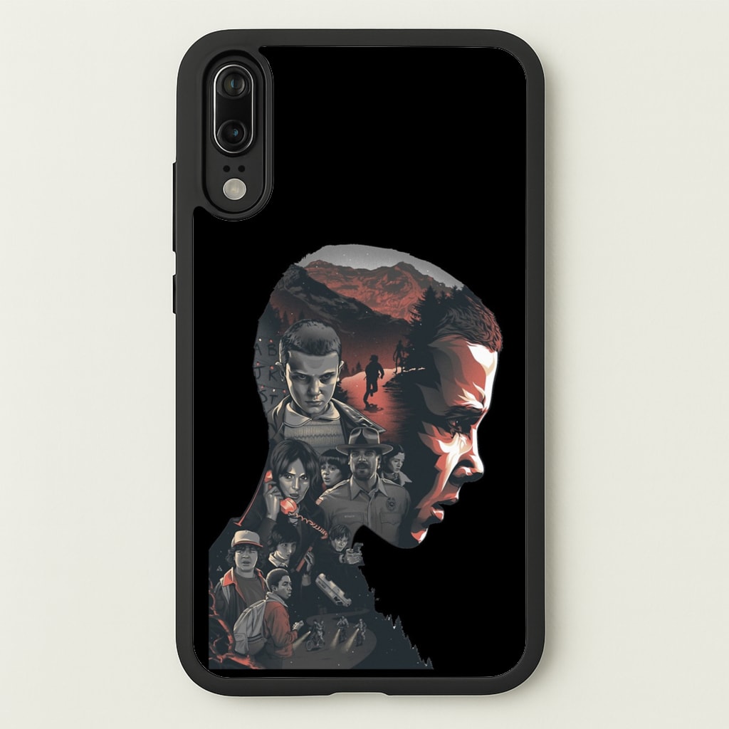 World of Upside Down - Stranger Things Phone Case for Huawei P20