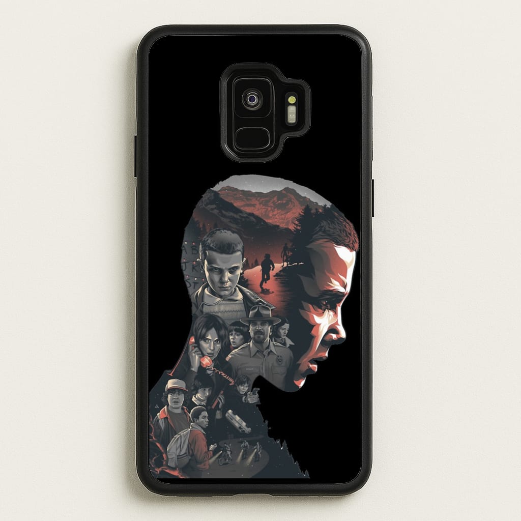 World of Upside Down - Stranger Things Phone Case for Galaxy S9