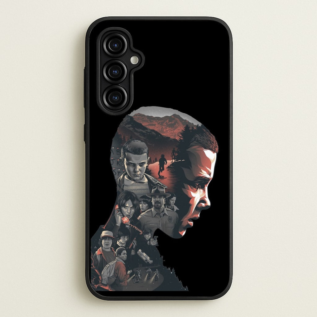 World of Upside Down - Stranger Things Phone Case for Galaxy A54