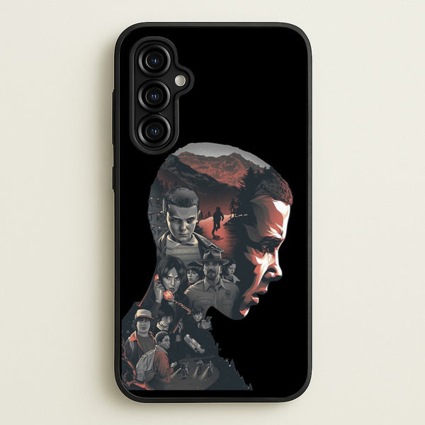 World of Upside Down - Stranger Things Phone Case for Galaxy A54