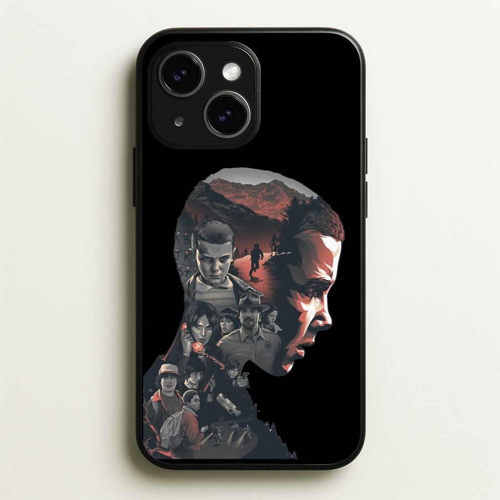 World of Upside Down - Stranger Things Phone Case for iPhone 14