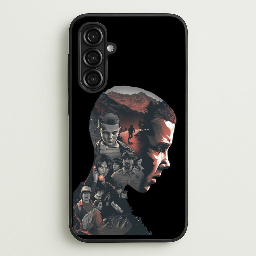 World of Upside Down - Stranger Things Phone Case for Galaxy A16