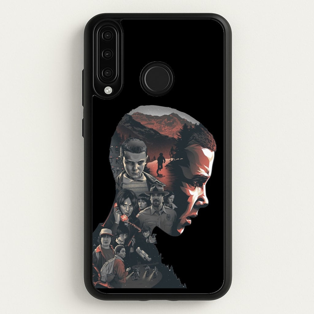 World of Upside Down - Stranger Things Phone Case for Huawei P30 Lite