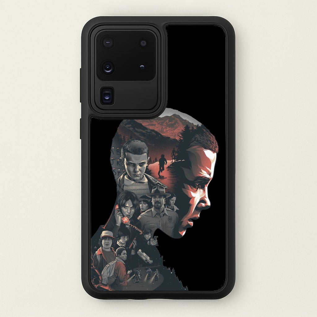 World of Upside Down - Stranger Things Phone Case for Galaxy S20 Ultra