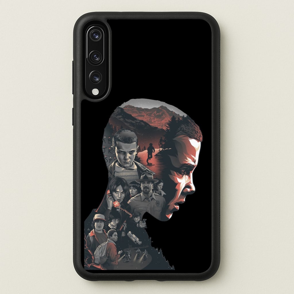 World of Upside Down - Stranger Things Phone Case for Huawei P20 Pro