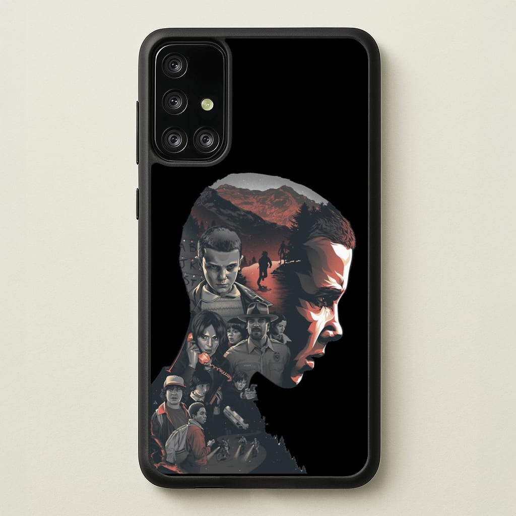 World of Upside Down - Stranger Things Phone Case for Galaxy A71