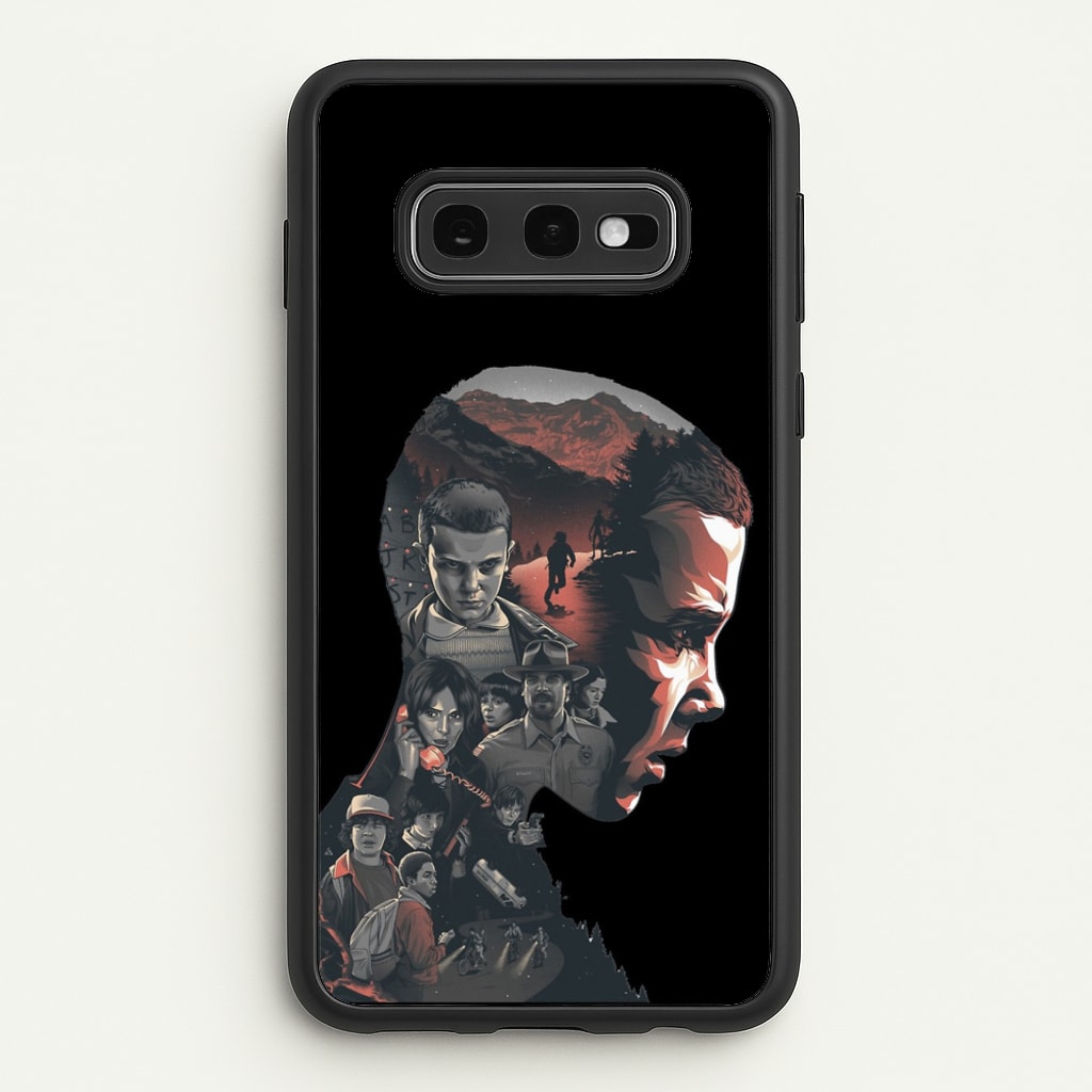 World of Upside Down - Stranger Things Phone Case for Galaxy S10e
