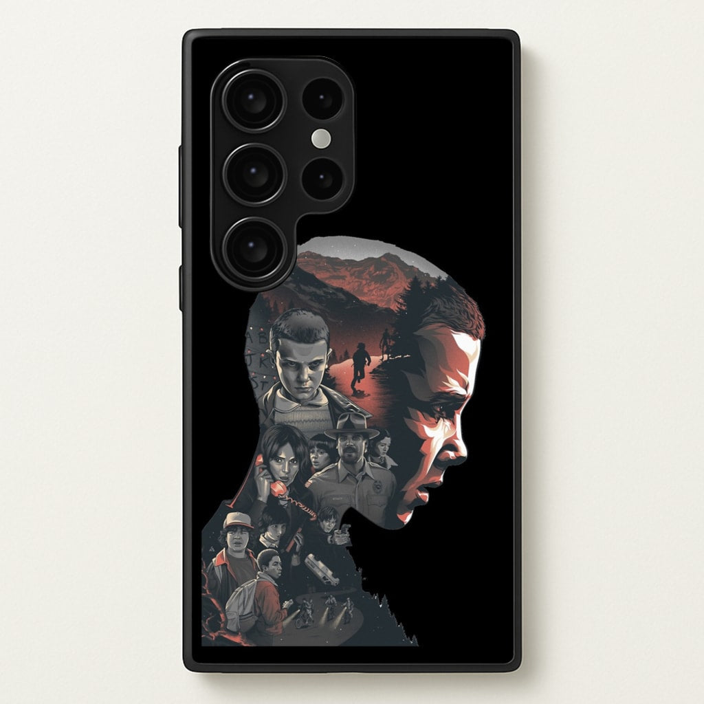 World of Upside Down - Stranger Things Phone Case for Galaxy S24 Ultra