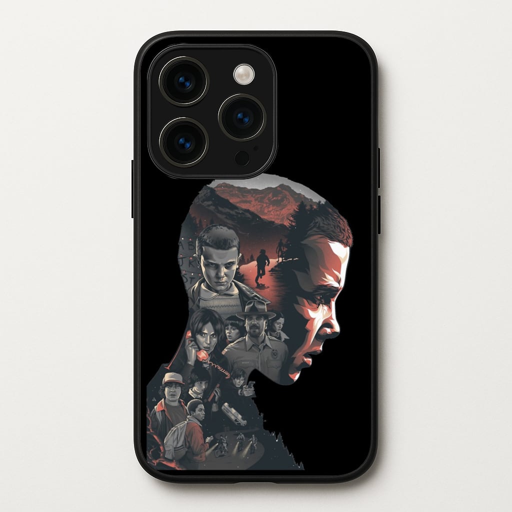 World of Upside Down - Stranger Things Phone Case for iPhone 15 Pro