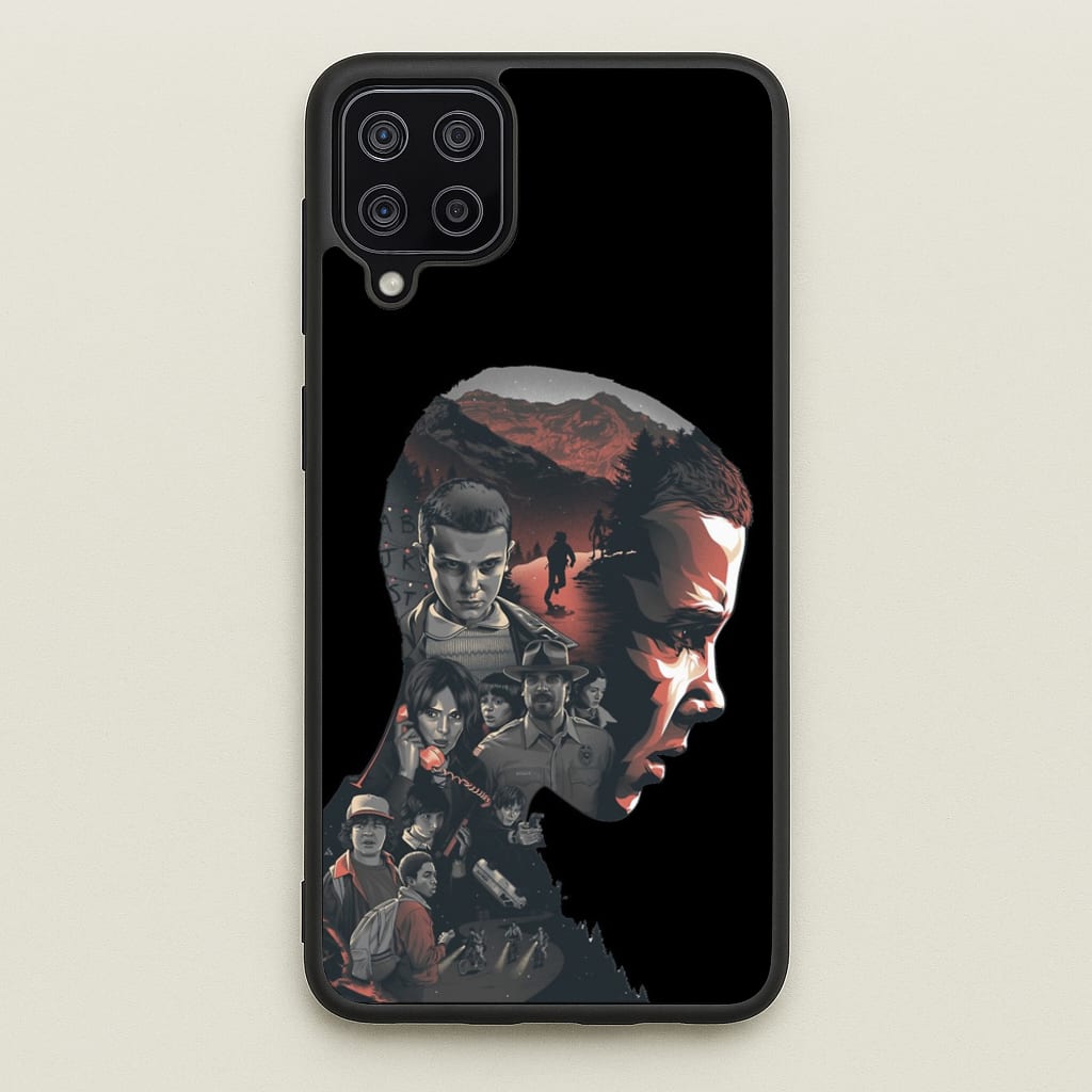World of Upside Down - Stranger Things Phone Case for Galaxy A12